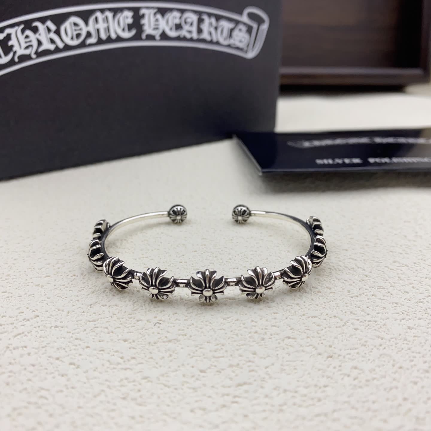 Chrome Hearts Silver Polishing Bracelet